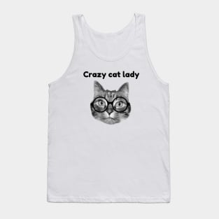 Crazy cat lady Tank Top